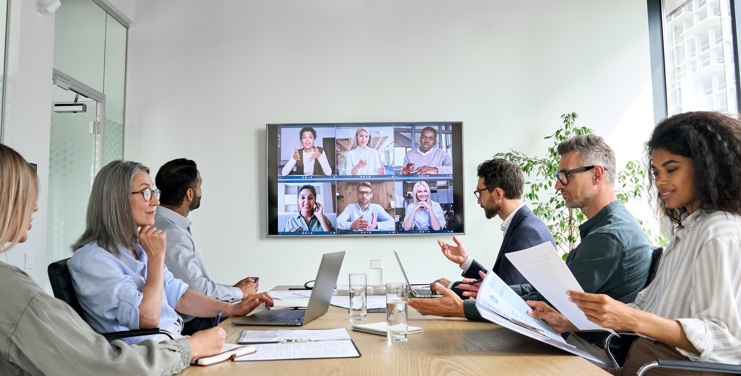 COVID forced businesses to embrace technology for effective meetings.