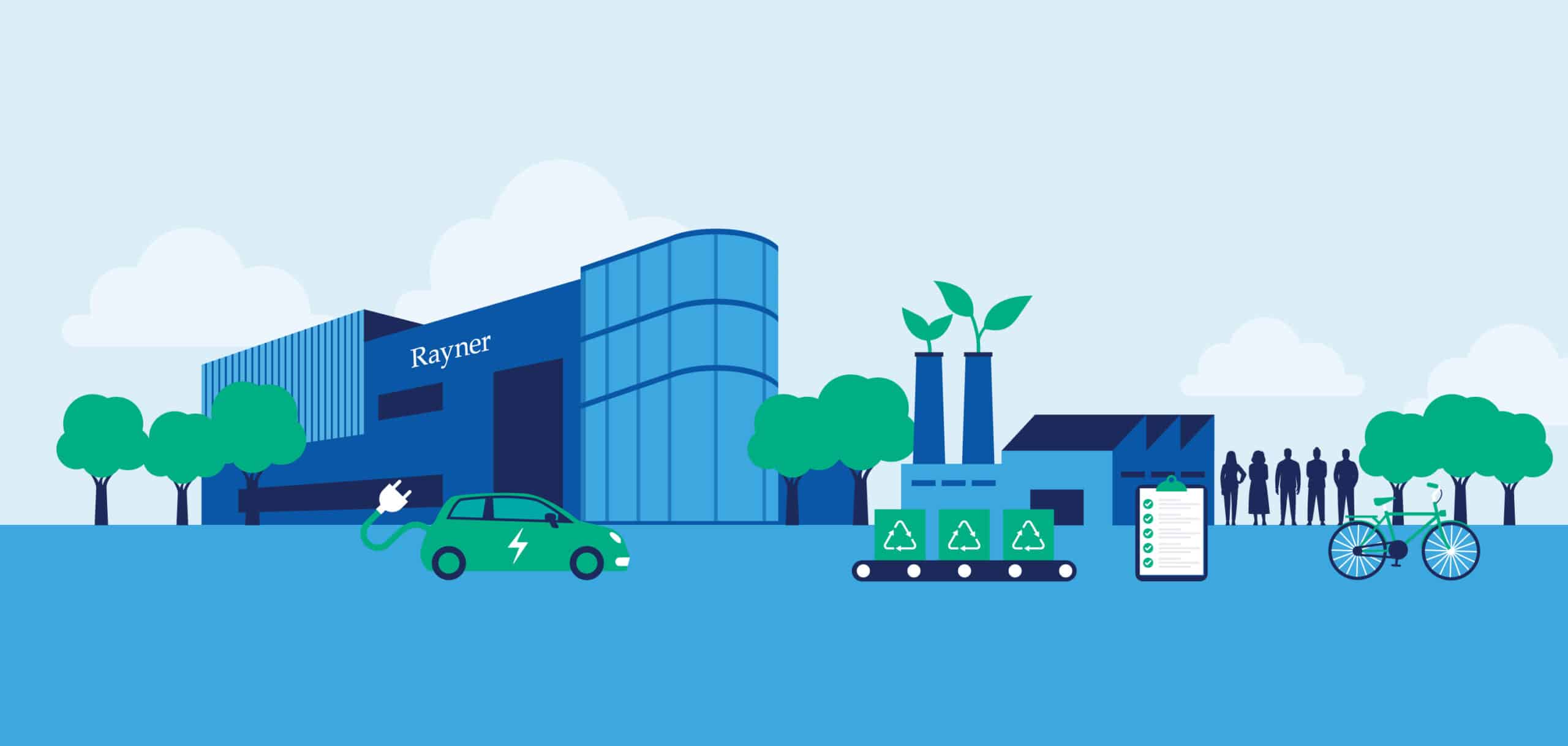 Rayner is committed to environmental consciousness, social equity, diversity and justice.