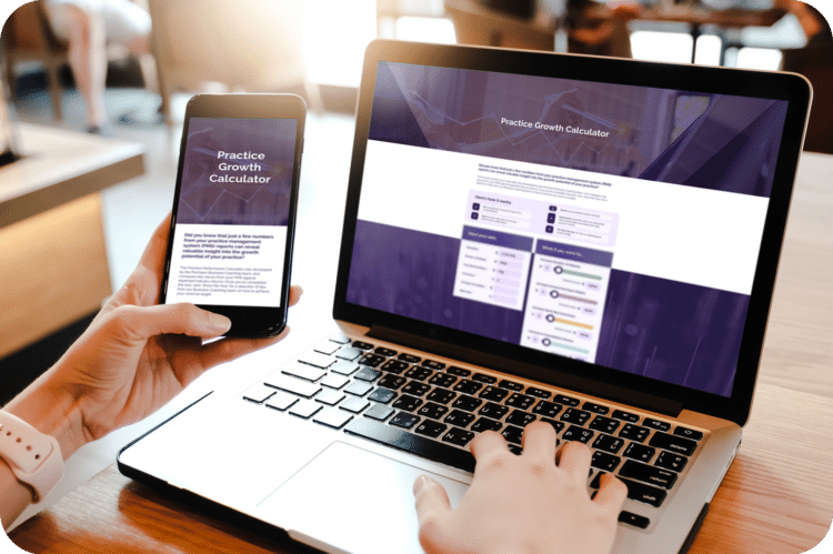 The calculator revealed an opportunity where increasing the revenue per patient by $20, resulted in an additional $60,000 annually. Image: ProVision.