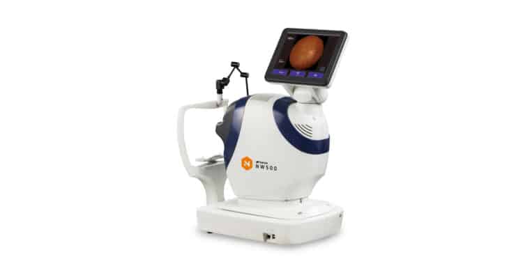 Topcon Healthcare suggests that the new system design can increase workflow, with striking images easily captured by any staff member. Image: Device Technologies.