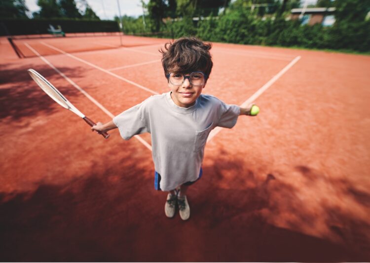 Children’s lenses can be more prone to dirt and smudging than adults due to their more active lifestyles. Image: HOYA.