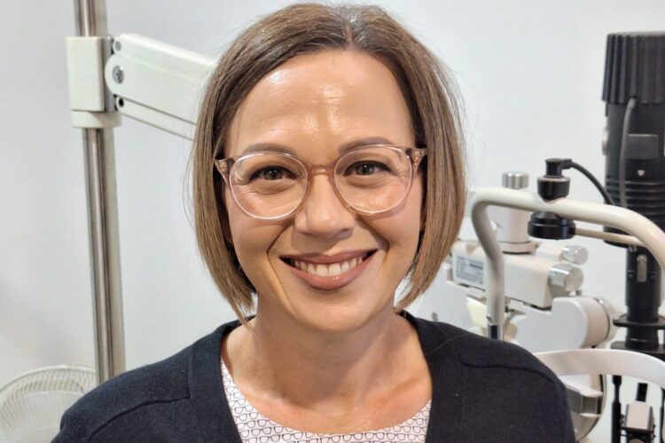 Amy Gollschewsky. Image: Specsavers