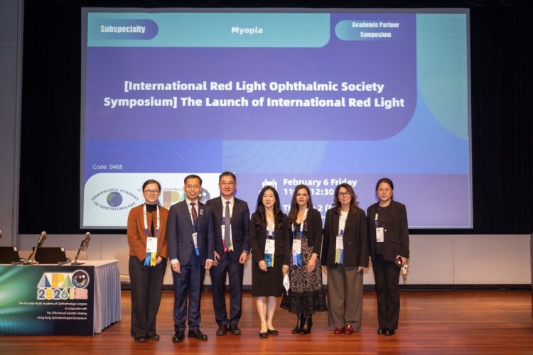 The International Red Light Ophthalmic Society (IRLOS) was formerly launched at the 41st Asia-Pacific Academy of Ophthalmology (APAO) Congress. Image: Eyerising