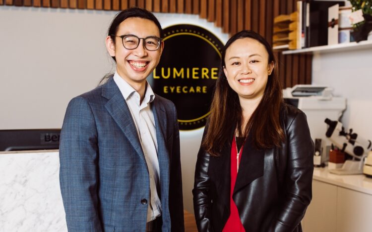 Dr Megan Tu and
Dr Wilson Luu in
their Sydney practice. Images: Megan Tu/Wilson Luu.