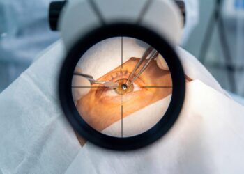 The technology will allow eye surgeons to measure and respond to critical fluid dynamics inside the eye in real time. Image: Maimunaislam/stock.adobe.com.
