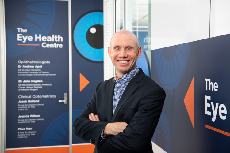 Blink Hygiene Daily Eyelid Wipes are part of the eyecare portfolio for
Dr Jason Holland. Images: Dr Jason Holland.