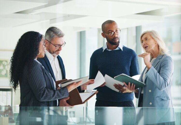 Reports are opportunities for catching up with your team to work on improvement. Image: SiphosethuFan/peopleimages.com/stock.adobe.com.