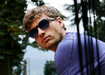 Flavio Cobolli will be the face of the Polaroid Eyewear global campaigns for the 2026 and 2027 seasons. Image: Polaroid Eyewear.