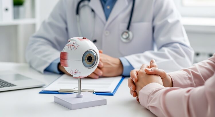 Doctors have a key role to play in eye health, according to the RACGP. Image: Graphic PNG Grid/stock.adobe.com.